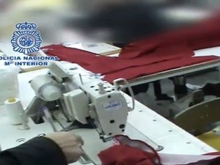 La Policía arresta a la mujer responsable de dos talleres textiles en los que trabajaban 44 personas