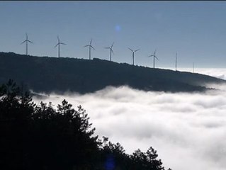 Un mar blanco oculta la ciudad de Pamplona