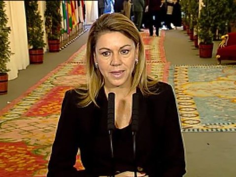 Cospedal, muy satisfecha con la sentencia