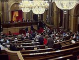 PP y Ciutadans abandonan el hemiciclo tras discutir con De Gispert
