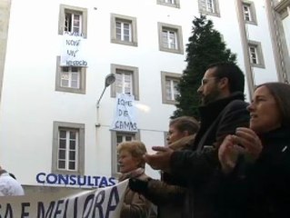 Huelga general en la sanidad gallega