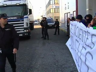 Protestas de los trabajadores de Freiremar
