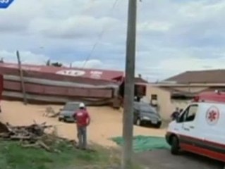8 muertos tras descarrilar un tren en Sao Paulo