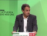 Un Zapatero optimista reclama un PSOE de futuro