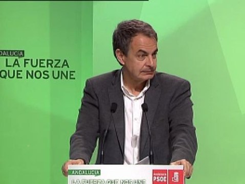 Un Zapatero optimista reclama un PSOE de futuro