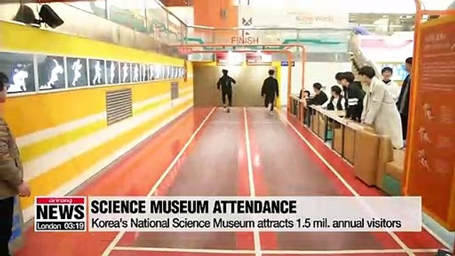 Korea's National Science Museum attracts 1.5 mil. annual visitors