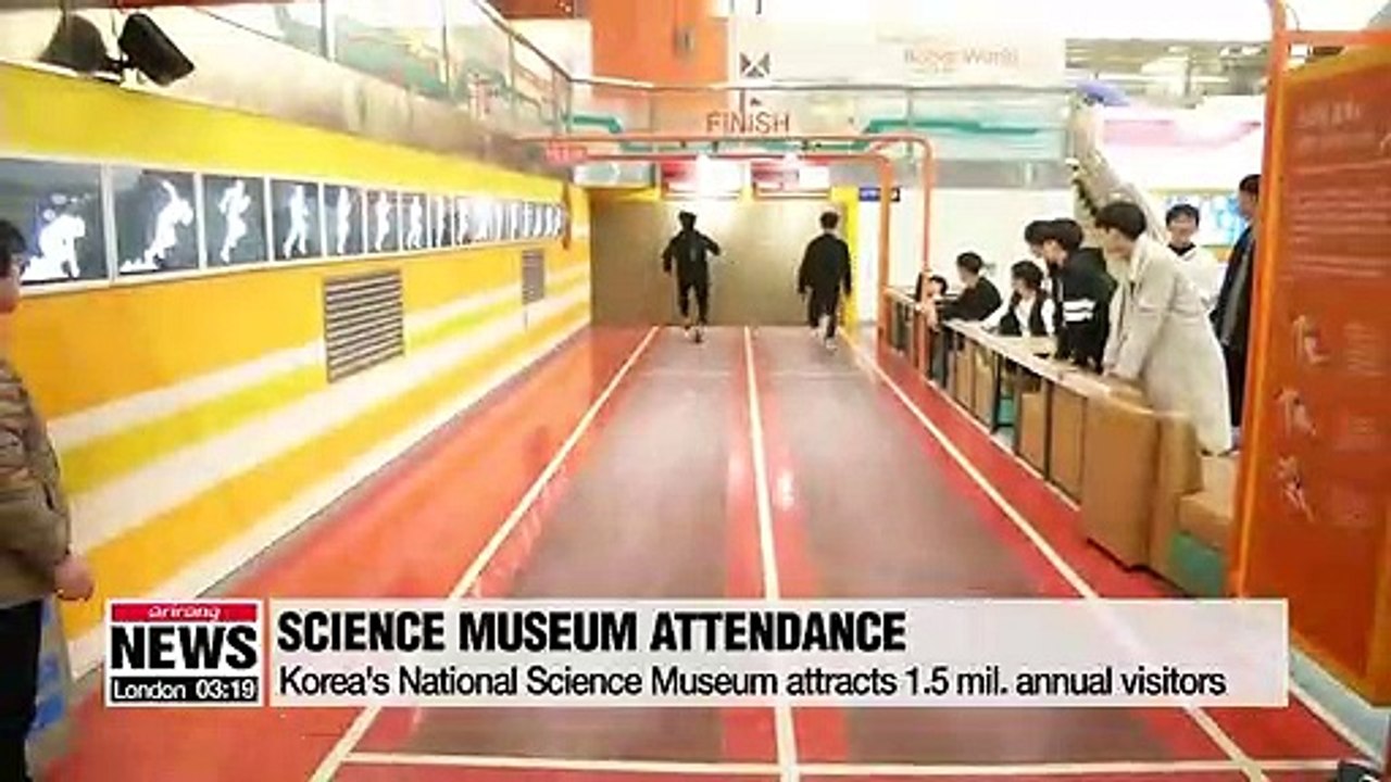 Korea's National Science Museum attracts 1.5 mil. annual visitors