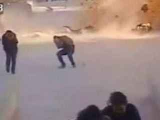 Espectacular y mortal ataque con mortero en Siria