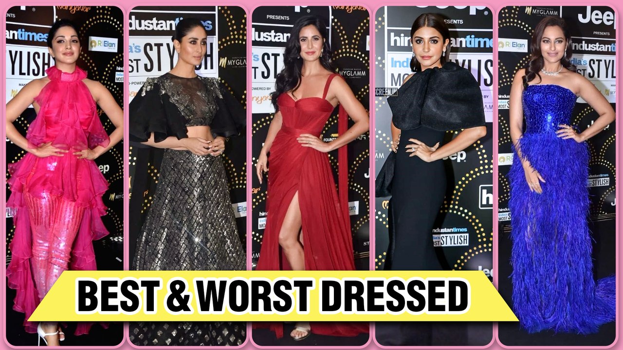 Katrina Kaif, Kareena Kapoor, Anushka Sharma | Best And Worst Dressed Actress 2019