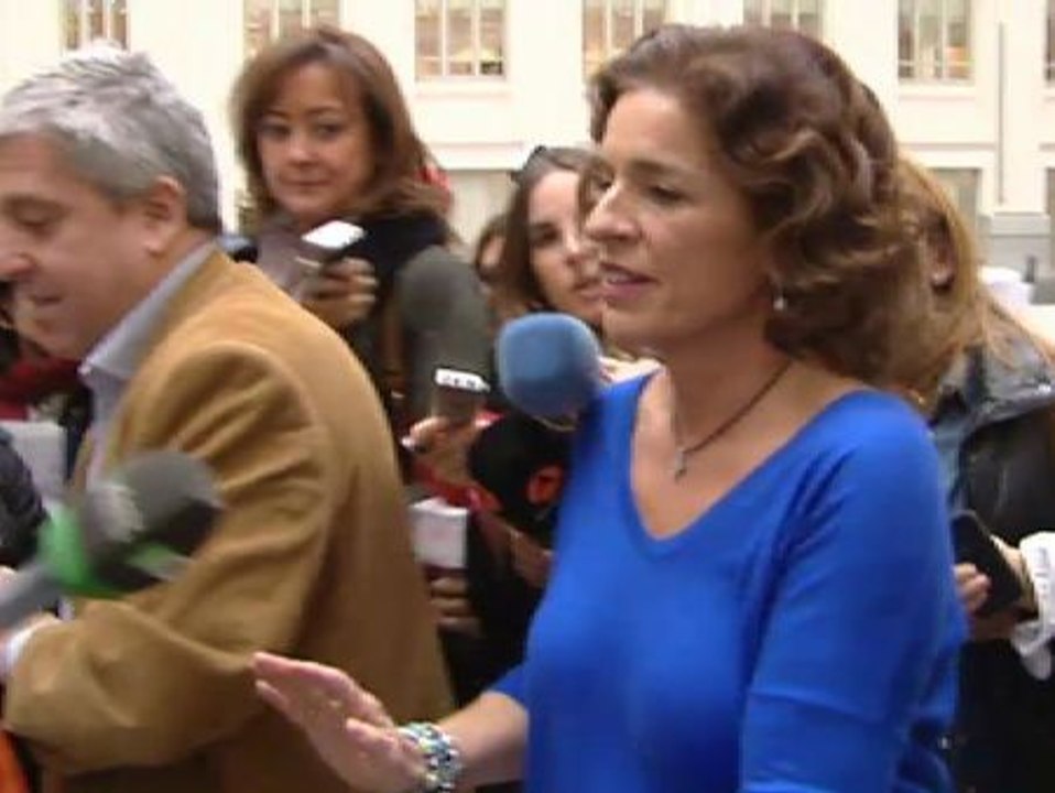 Ana Botella elude hacer declaraciones sobre la huelga de limpieza un día después de ser desconvocada