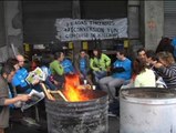 Los trabajadores de Edesa en Basauri, a la espera