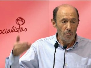 Rubalcaba: "El PSOE ha vuelto"