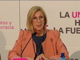 Rosa Díez desvela que Rubalcaba ya sabía lo que iba a pasar en Asturias