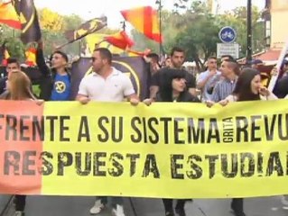 Batalla campal en Sevilla tras los enfrentamientos entre grupos extremistas