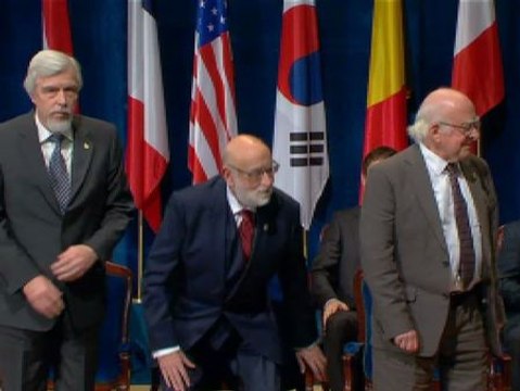 Higgs, Englert y el CERN reciben el Premio Príncipe de Asturias de Investigación Científica y Técnica