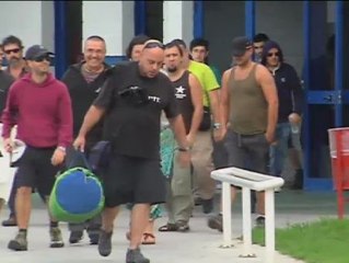 Juan Manuel Piriz abandona la prisión de Algeciras