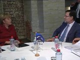 Rajoy se reúne con Merkel en Bruselas