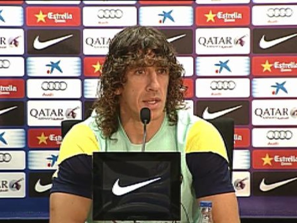 Carles Puyol: "La Liga no va a decidirse pase lo que pase"