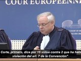 El Tribunal de Estrasburgo tumba la 'doctrina Parot'