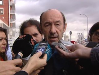 Rubalcaba: "El Estado tendrá que estar atento para evitar o para paliar el sufrimiento de la gente que va a sufrir"