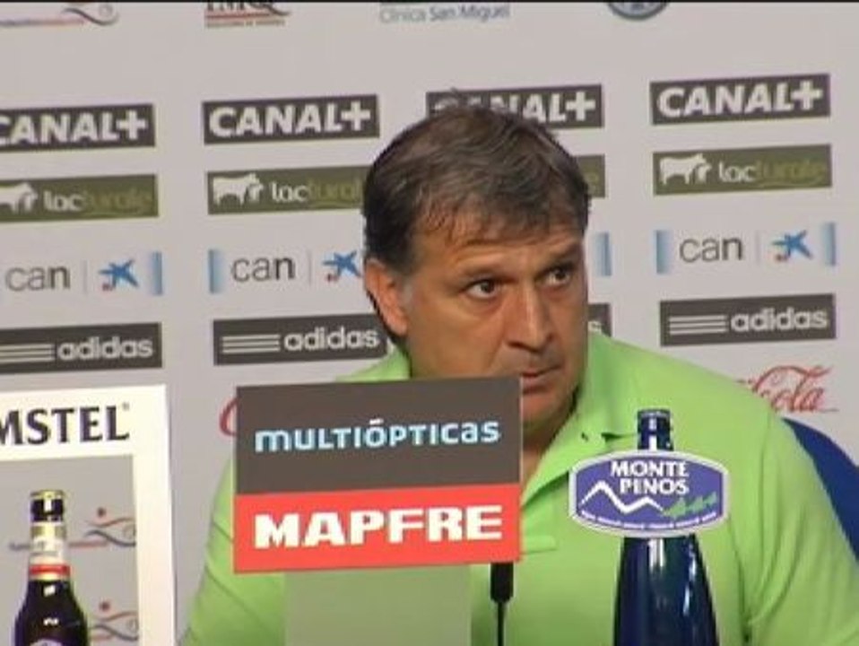 Martino: "De acuerdo a lo que hizo el equipo sí es insuficiente"