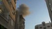 Varios bombardeos se registran en la capital de Siria