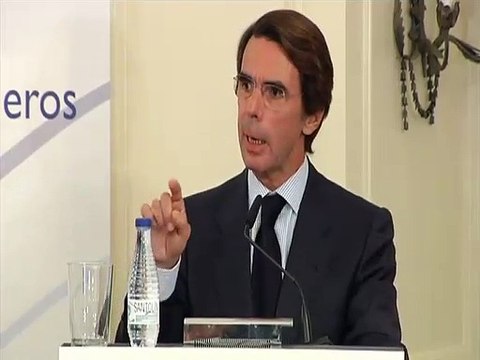 Aznar: Que se atengan a las consecuencias