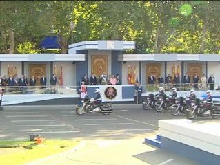 El 12-O en la tribuna de autoridades