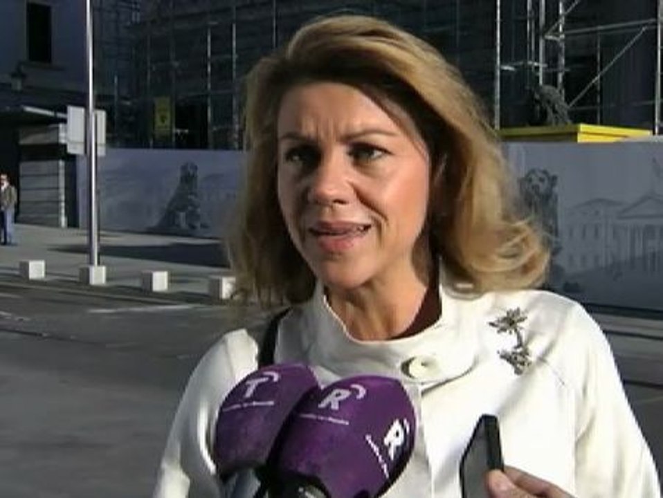 Cospedal: "Siempre han sido mentira las acusaciones de Bárcenas contra el PP de Castilla La Mancha"