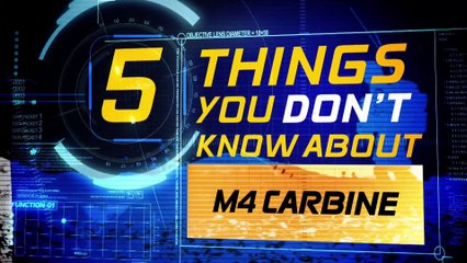 M4 Carbine  - Five Things You Don’t Know- Military TV