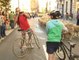 Ovejas y bicicletas comparten las calles de Madrid