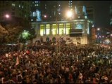Duros enfrentamientos tras una manifestación a favor de los profesores brasileños