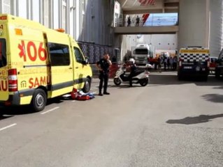 Tres heridos en una explosión en el campo de fútbol de Palma