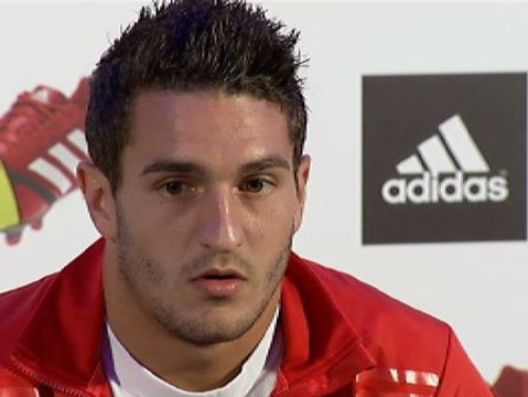 Diego Costa pregunta a Koke por la Selección