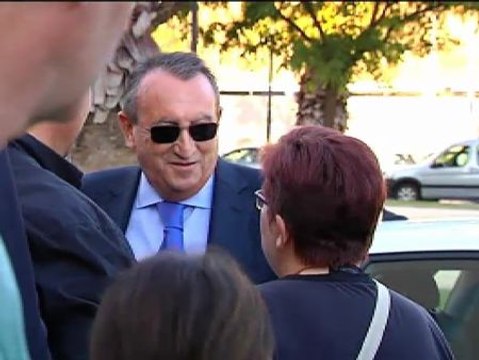 Carlos Fabra llega al juzgado en medio de una gran expectación