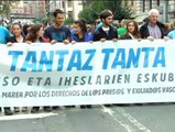 Miles de personas piden en Bilbao el acercamiento de presos de ETA
