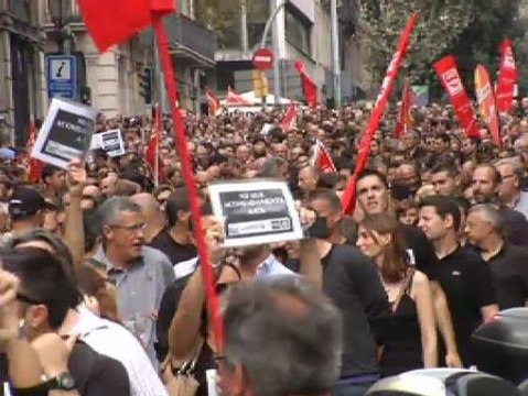 Los trabajadores de Catalunya Caixa afrontan dos días de huelga