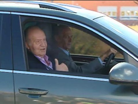 El Rey abandona el hospital una semana después de ser operado
