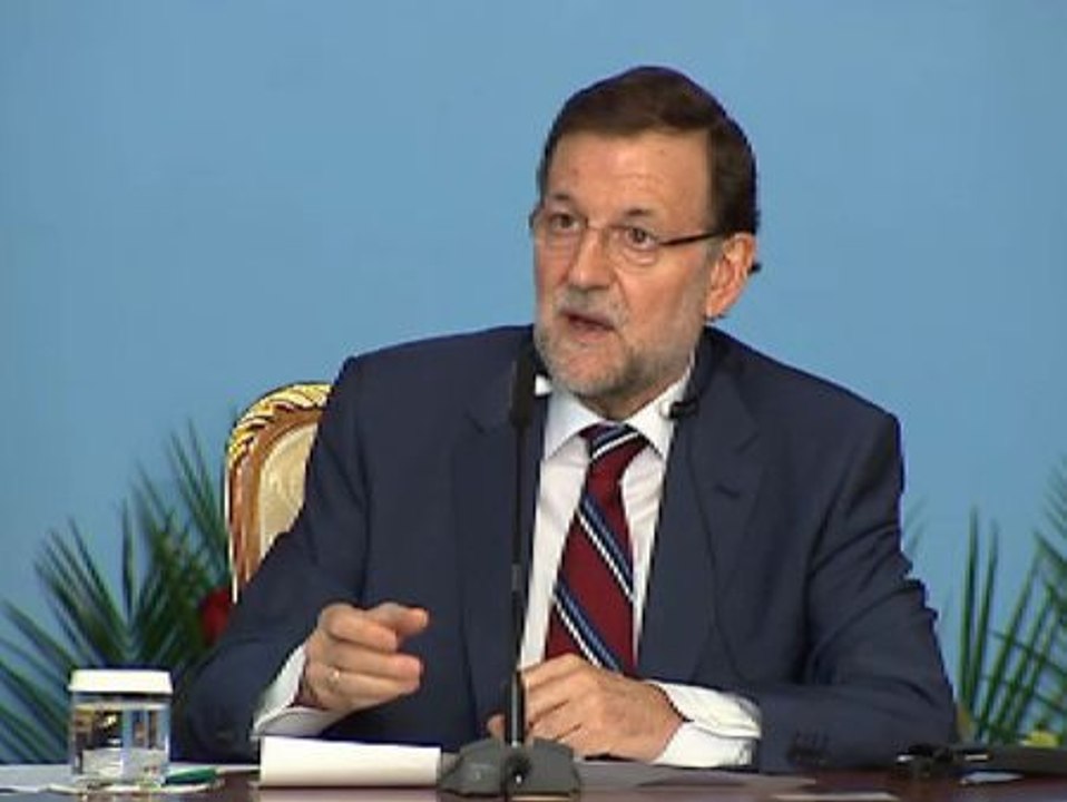 Rajoy: "España aporta hoy a la UE estabilidad porque tiene un gobierno con una mayoría que le permite gobernar"