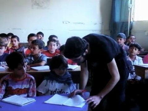 La guerra siria llega a las escuelas