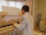 Con solo 9 años ha demostrado ser todo un virtuoso del piano