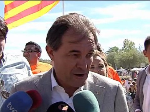 Mas sobre la consulta soberanista: si la gente vota libertad, Cataluña será libre ese día