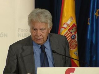 Felipe González cree que "la independencia de Cataluña es imposible"