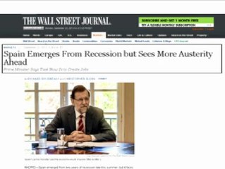 Rajoy asegura que "España ha salido de la recesión pero no de la crisis"