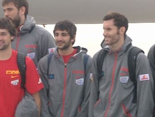 La selección de baloncesto, de vuelta en casa