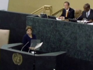 下载视频: Brasil abre la Asamblea de la ONU con críticas a Estados Unidos por espionaje.