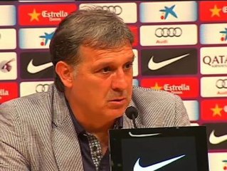 Martino: "Messi nunca quiere salir de la cancha"