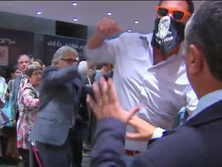 Doce detenidos por el ataque al acto de la Generalitat en Madrid por la Diada