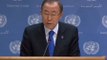 Ban Ki-Moon respalda la propuesta de que Siria destruya sus armas químicas