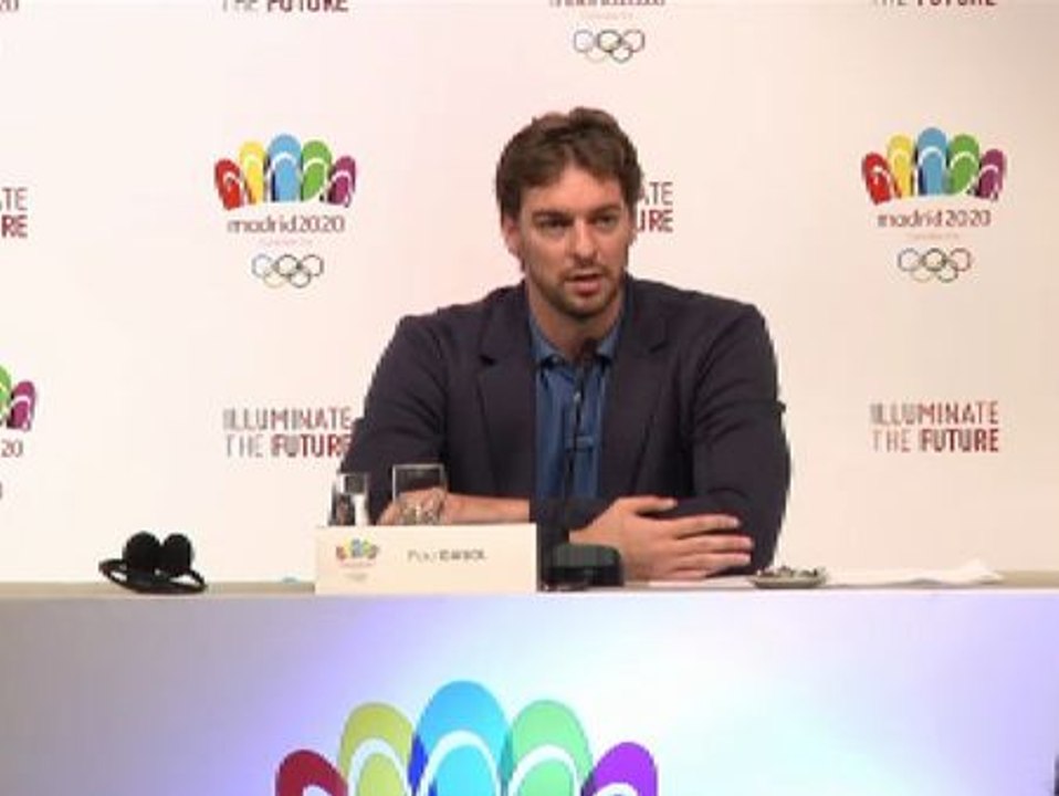 Pau Gasol: "Tenemos mucha ilusión por que este sea nuestro momento"